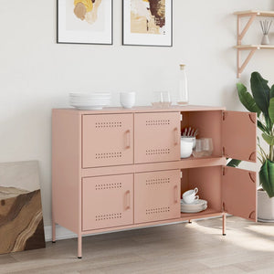 Rosa Stahl Sideboard, 100,5 cm