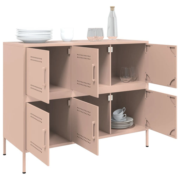 Rosa Stahl Sideboard, 100,5 cm