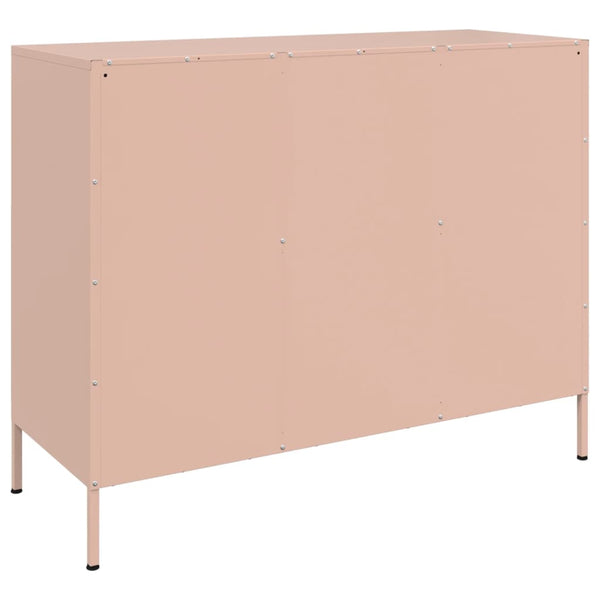 Rosa Stahl Sideboard, 100,5 cm