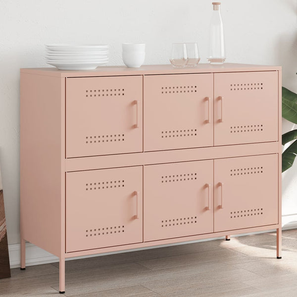 Rosa Stahl Sideboard, 100,5 cm
