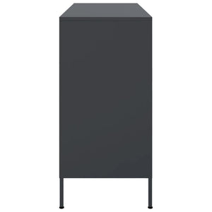 Sideboard Anthrazit Stahl 100,5 cm