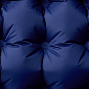 Selbstaufblasende Isomatte Marineblau mit Kissen