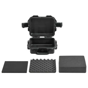 Tragbarer Flugkoffer Schwarz 30x24,5x12,5 cm