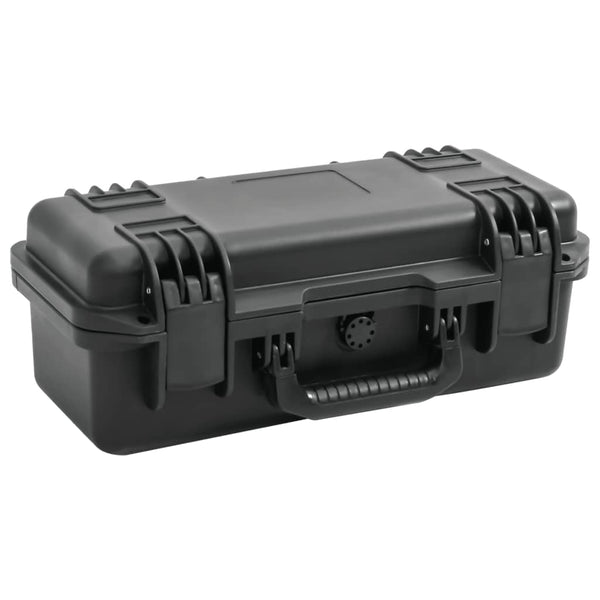 Tragbarer Flugkoffer Schwarz 46,5x21,5x17,5 cm