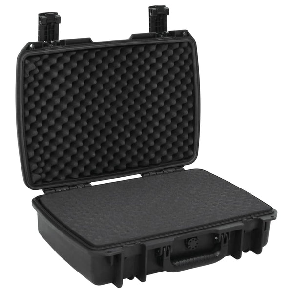 Tragbarer Flugkoffer Schwarz 50,5x37x14,5 cm