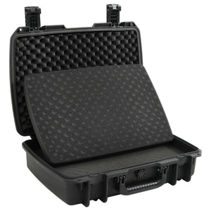 Tragbarer Flugkoffer Schwarz 50,5x37x14,5 cm