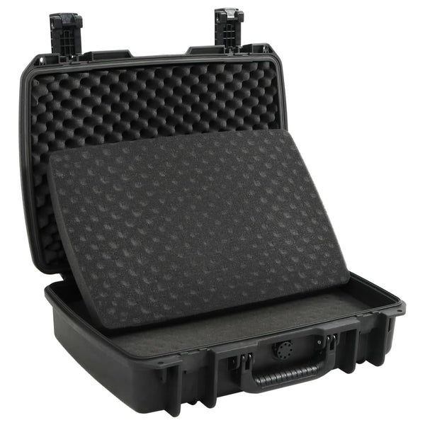 Tragbarer Flugkoffer Schwarz 50,5x37x14,5 cm