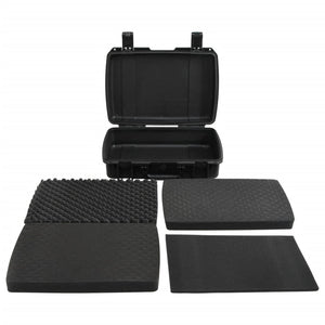 Tragbarer Flugkoffer Schwarz 50,5x37x14,5 cm