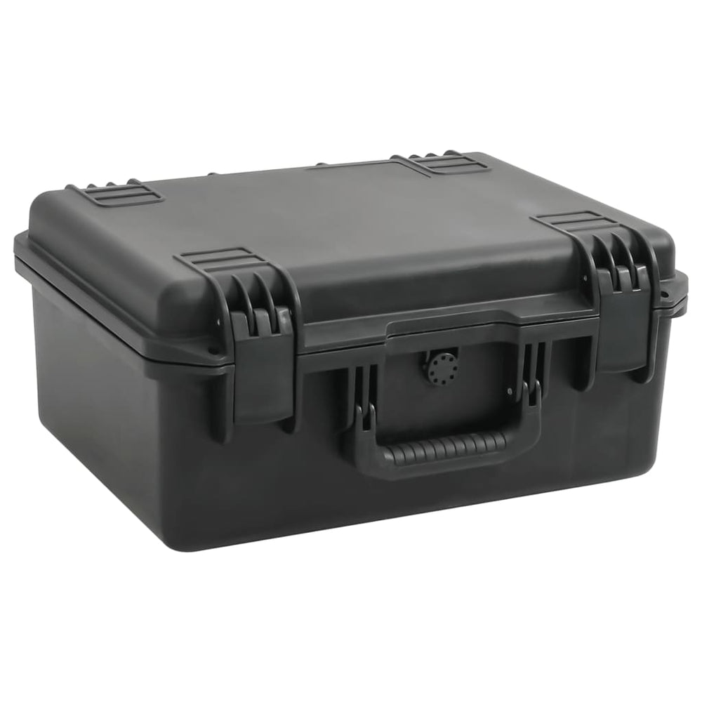 Tragbarer Flugkoffer Schwarz 49x38x23 cm