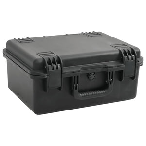 Tragbarer Flugkoffer Schwarz 49x38x23 cm