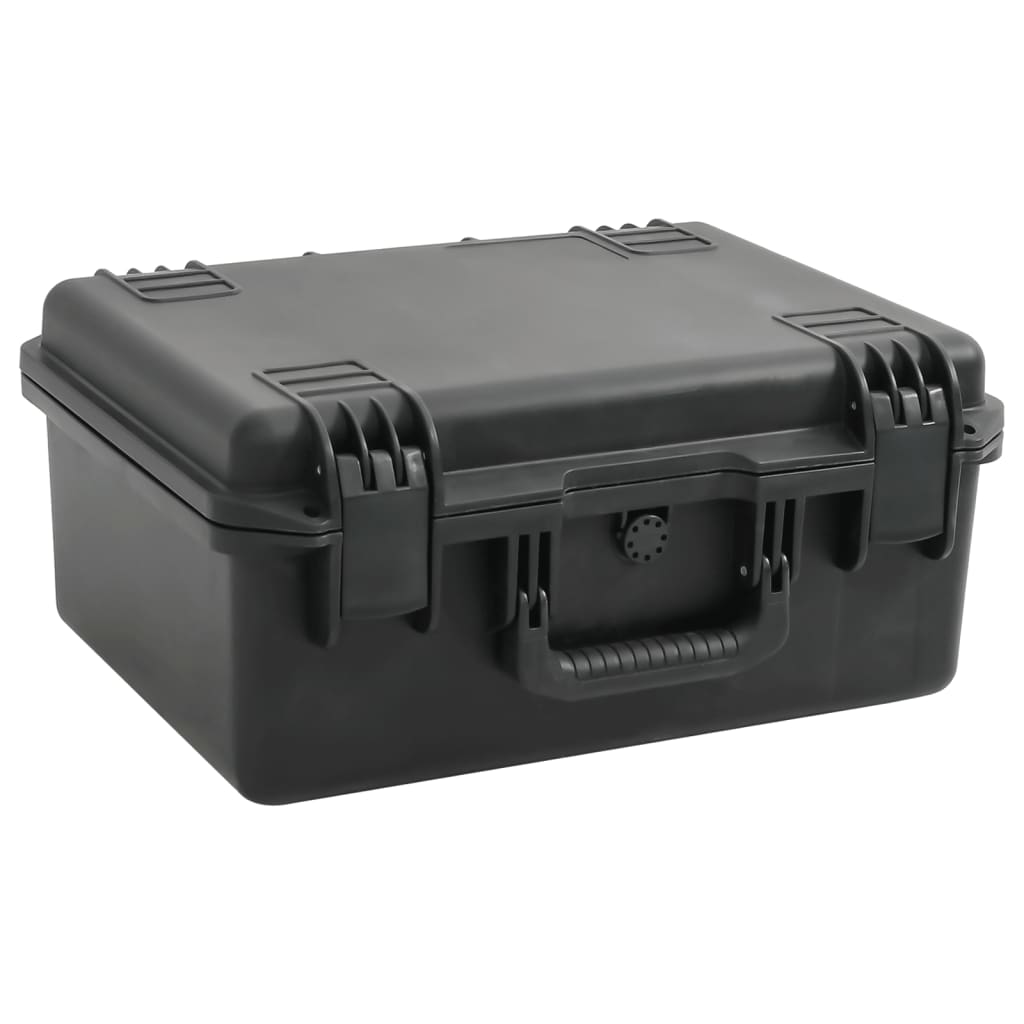 Tragbarer Flugkoffer Schwarz 49x38x23 cm