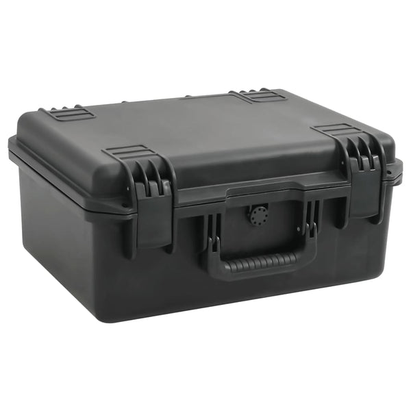 Tragbarer Flugkoffer Schwarz 49x38x23 cm