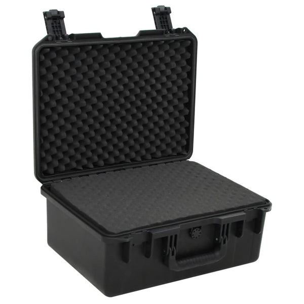 Tragbarer Flugkoffer Schwarz 49x38x23 cm