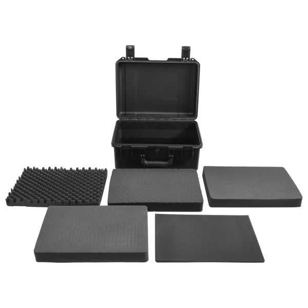 Tragbarer Flugkoffer Schwarz 49x38x23 cm