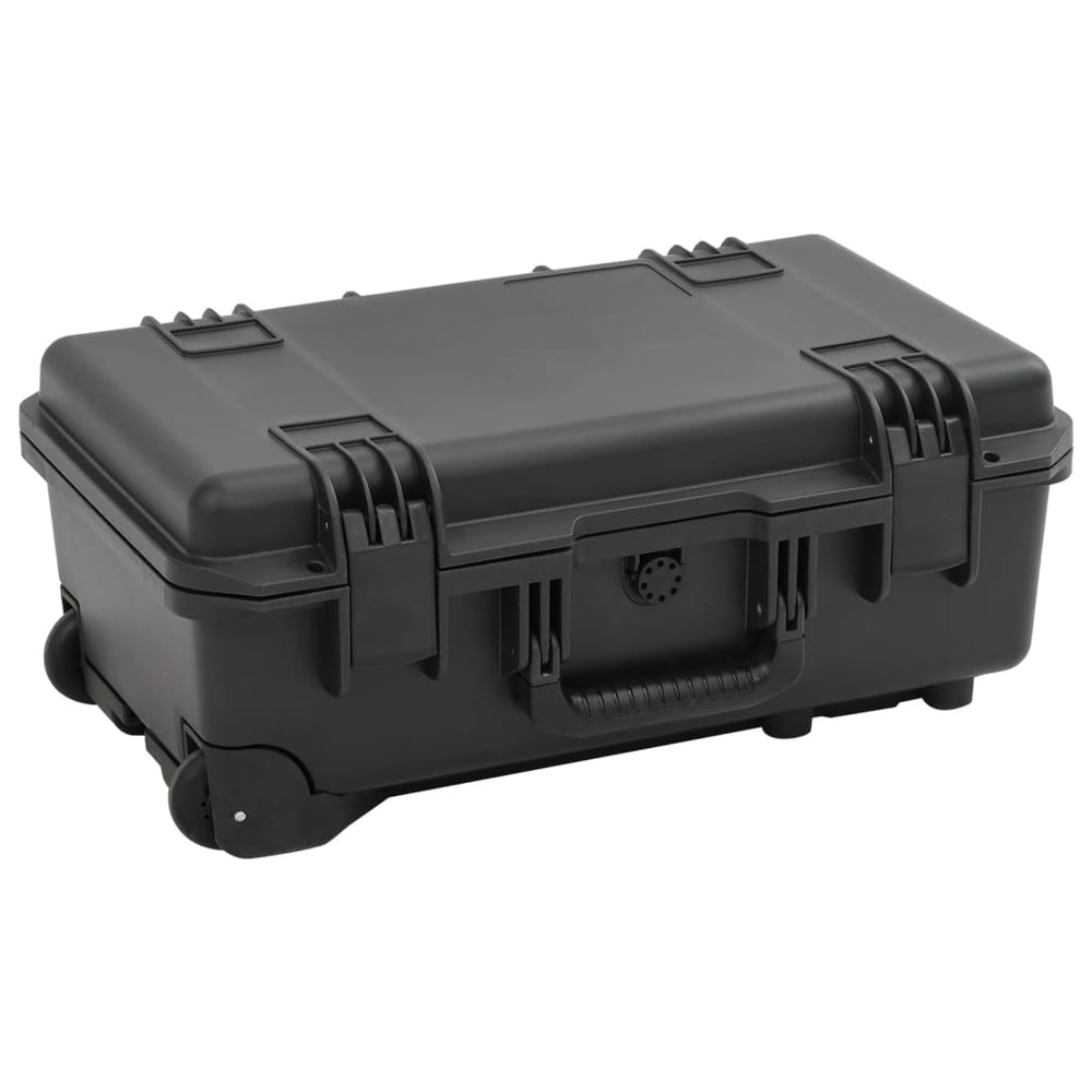 Flugkoffer Tragbar Schwarz 55x35x22,5 cm