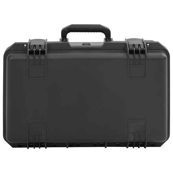 Flugkoffer Tragbar Schwarz 55x35x22,5 cm