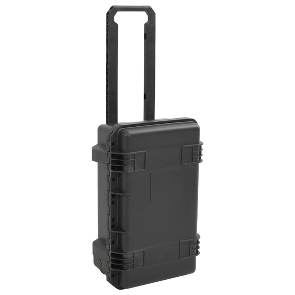 Flugkoffer Tragbar Schwarz 55x35x22,5 cm