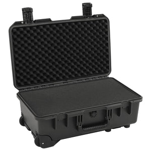 Flugkoffer Tragbar Schwarz 55x35x22,5 cm