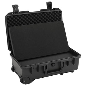 Flugkoffer Tragbar Schwarz 55x35x22,5 cm