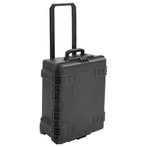 Tragbarer Flugkoffer Schwarz 62,5x50x28,5 cm