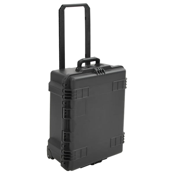 Tragbarer Flugkoffer Schwarz 62,5x50x28,5 cm