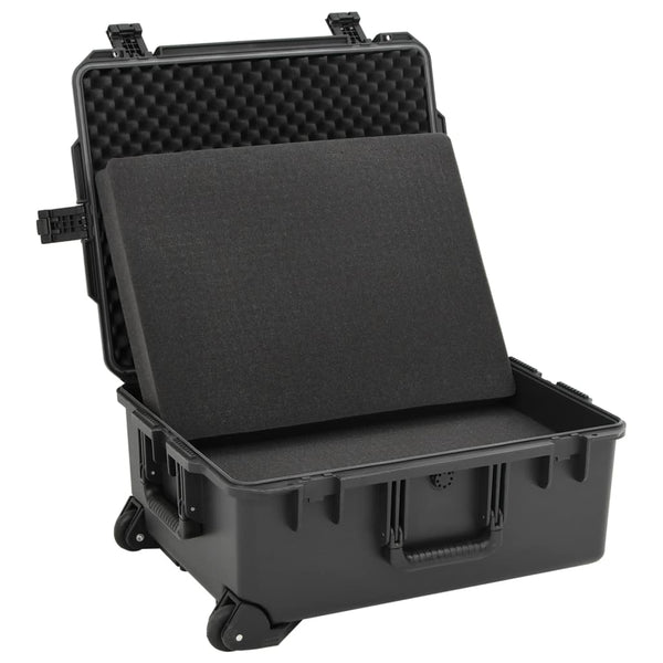Tragbarer Flugkoffer Schwarz 62,5x50x28,5 cm