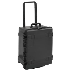 Flugkoffer Tragbar Schwarz 62,5x49,5x37 cm