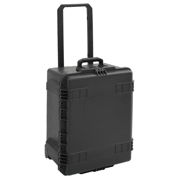 Flugkoffer Tragbar Schwarz 62,5x49,5x37 cm