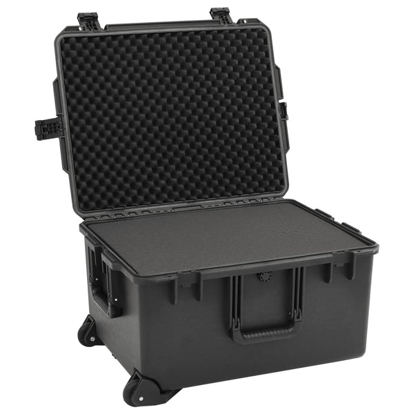 Flugkoffer Tragbar Schwarz 62,5x49,5x37 cm
