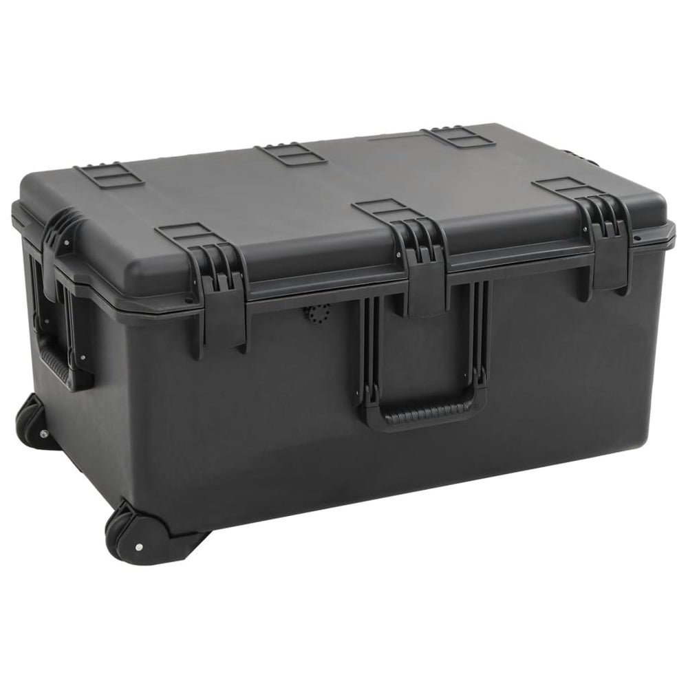 Flugkoffer Tragbar Schwarz 79,5x52x39 cm