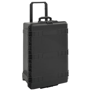 Flugkoffer Tragbar Schwarz 79,5x52x39 cm
