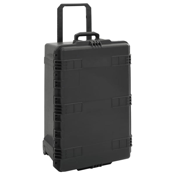 Flugkoffer Tragbar Schwarz 79,5x52x39 cm