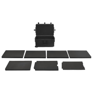 Flugkoffer Tragbar Schwarz 79,5x52x39 cm