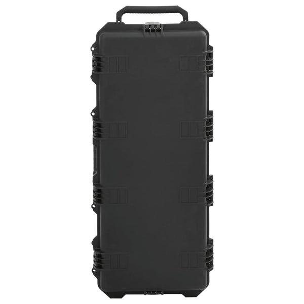 Tragbarer Flugkoffer Schwarz 100,5x42x17 cm