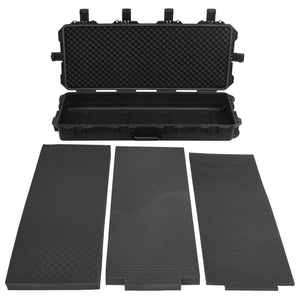 Tragbarer Flugkoffer Schwarz 100,5x42x17 cm