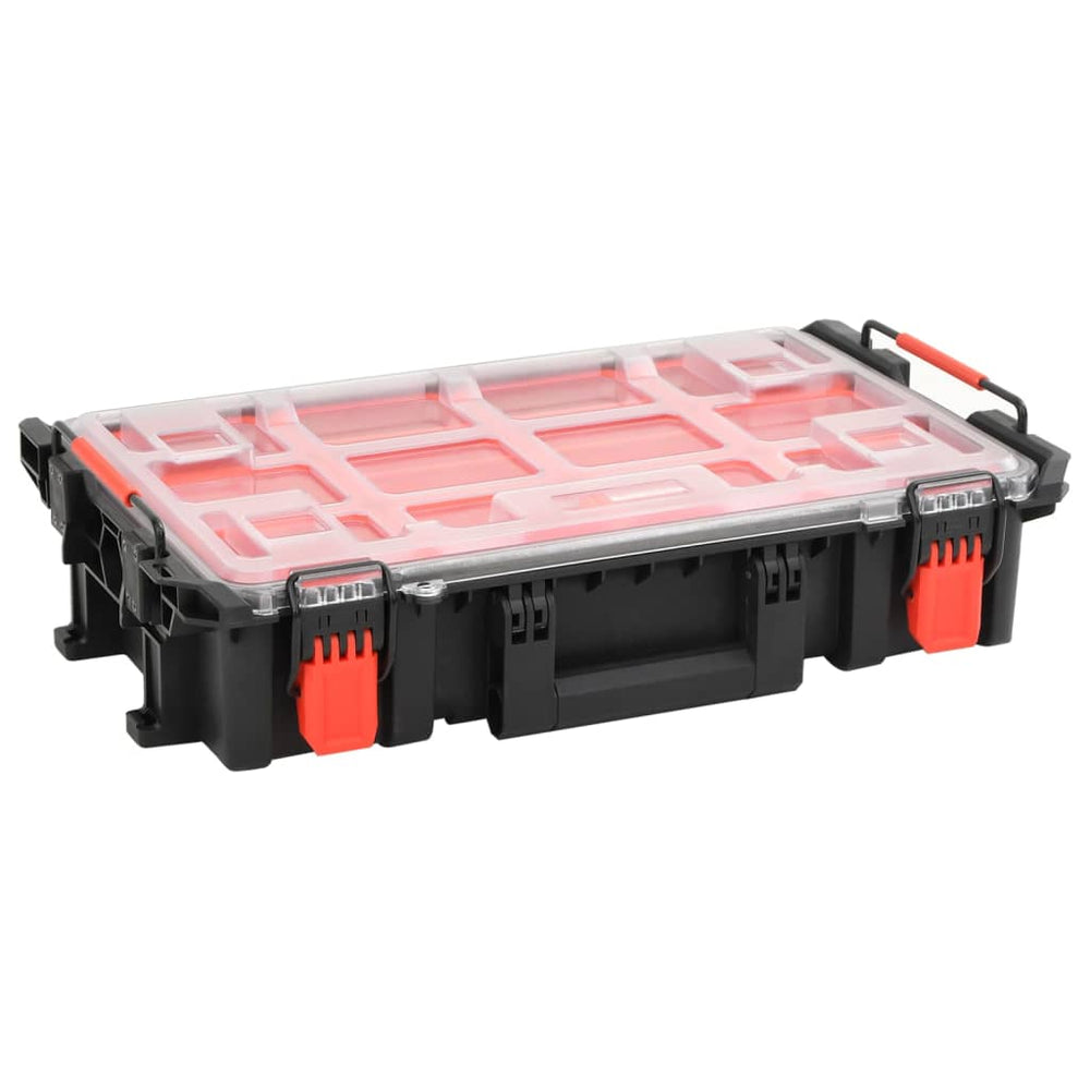 Tragbarer Flugkoffer Schwarz 55,5x34,5x13,5 cm