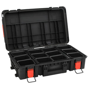 Tragbarer Flugkoffer Schwarz 56,5x34x16 cm