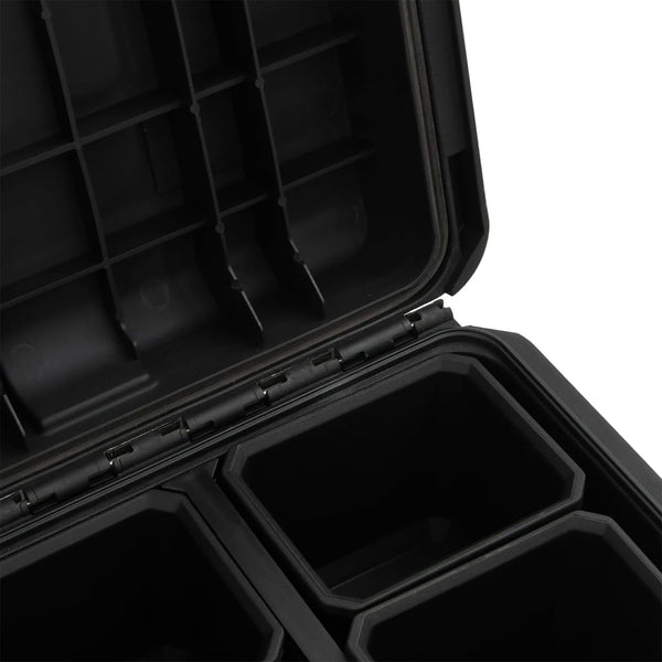 Tragbarer Flugkoffer Schwarz 56,5x34x16 cm