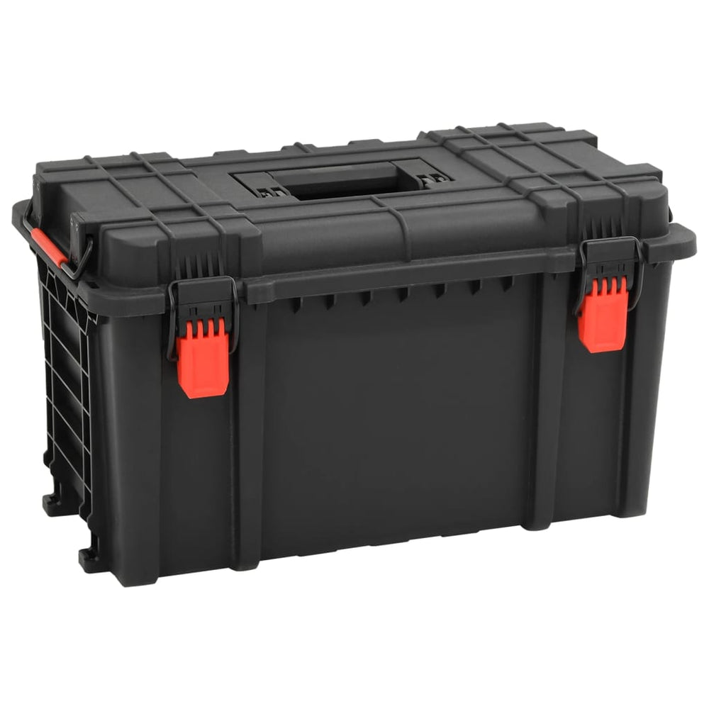 Flugkoffer Tragbar Schwarz 57x35x32,5 cm