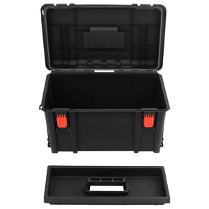 Flugkoffer Tragbar Schwarz 57x35x32,5 cm