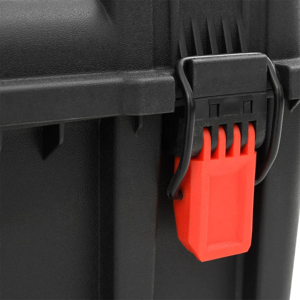 Flugkoffer Tragbar Schwarz 57x35x32,5 cm