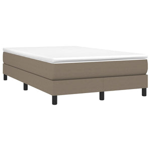 Boxspringbett mit Matratze Taupe 120x190 cm