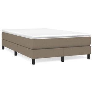 Boxspringbett mit Matratze Taupe 120x190 cm