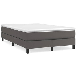Boxspringbett mit Matratze Grau 120x190 cm
