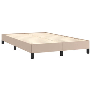 Boxspringbett mit Matratze Cappuccino-Braun 120x190 cm