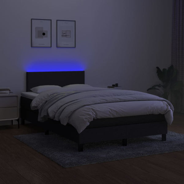 Boxspringbett mit LED 120x190 cm