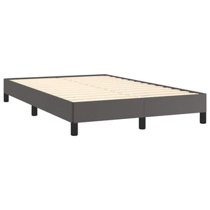Boxspringbett mit LED 120x190 cm Grau