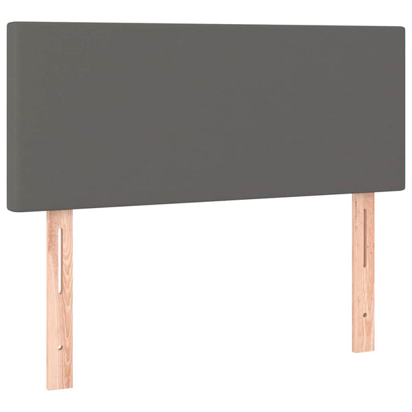 Boxspringbett mit LED 120x190 cm Grau