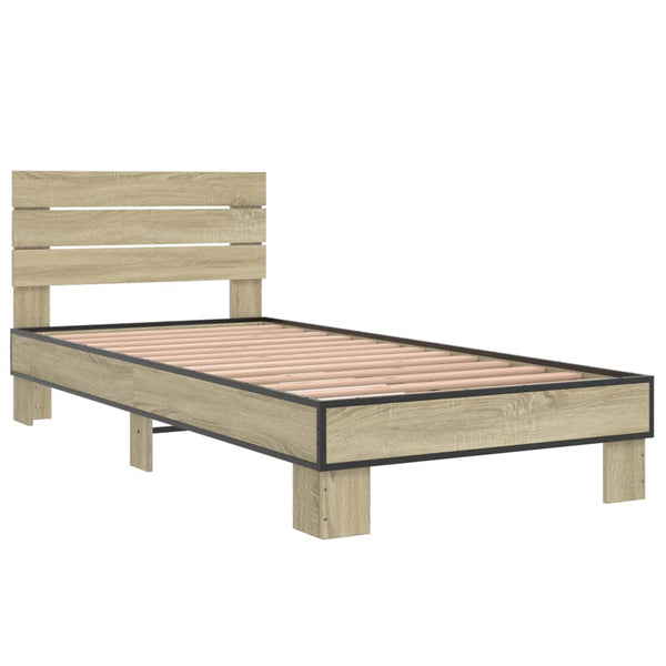 Bettgestell Sonoma-Eiche 90x200 cm