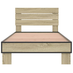 Bettgestell Sonoma-Eiche 90x200 cm